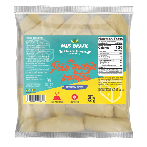 MAIS BRASIL PAO QUEIJO PALITÃO 720G