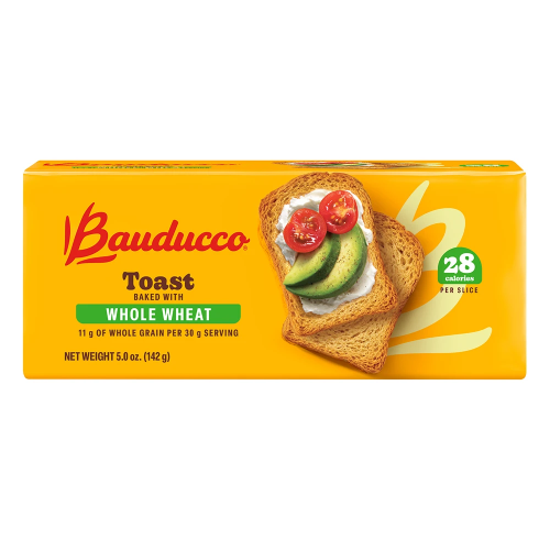 BAUDUCCO TOAST TRIGO INTEGRAL 5OZ