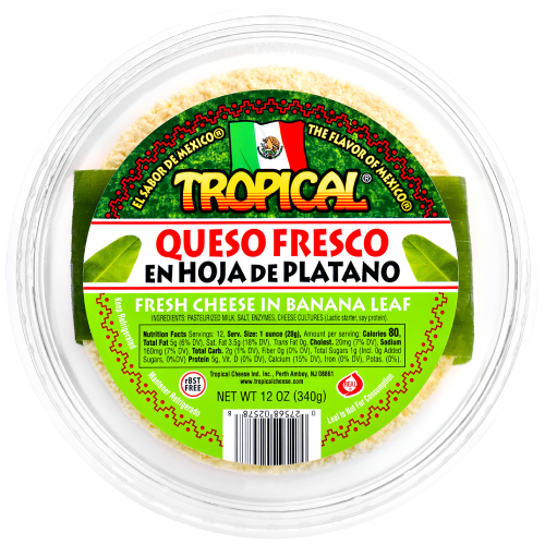 QUESO FRESCO PLATANO TROPICAL 12OZ