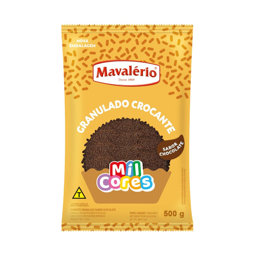 MAVALERIO CHOCOLATE CROCANTE GRANULADO 500G