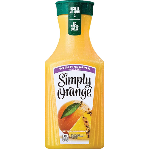 SIMPLEMENTE NARANJA CON PIÑA 52OZ