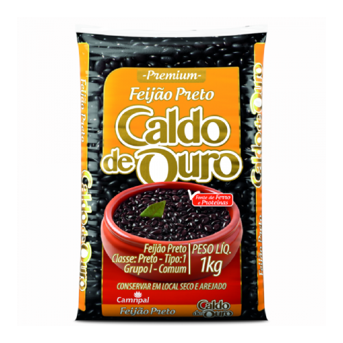 CALDO DE OURO BLACK BEANS