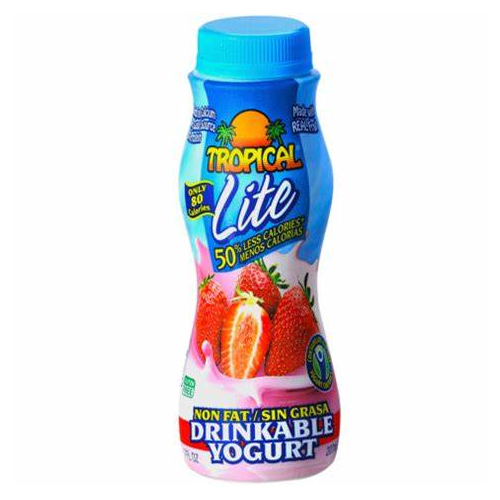 TROPICAL BEBÍVEL MORANGO LITE 7 OZ