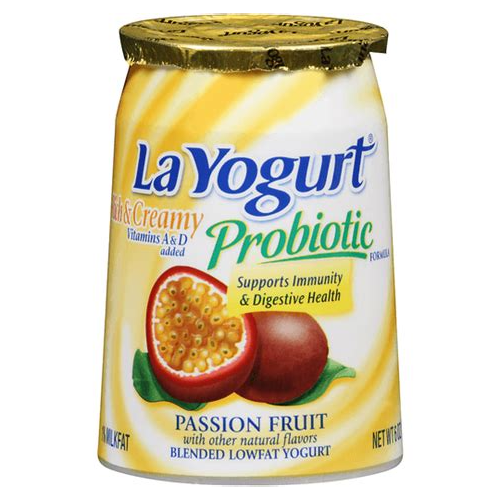 LAYOGURT PROBIÓTICO MARACUYÁ 6 OZ