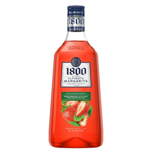 1800 RTD MARGARITA STRAWBERRY 1.75L