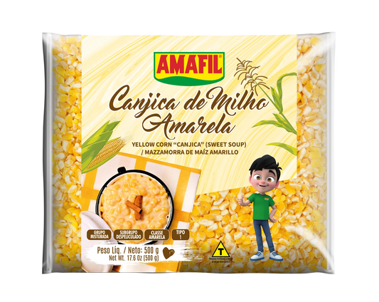 Amafil Canjica Amarela 500 g