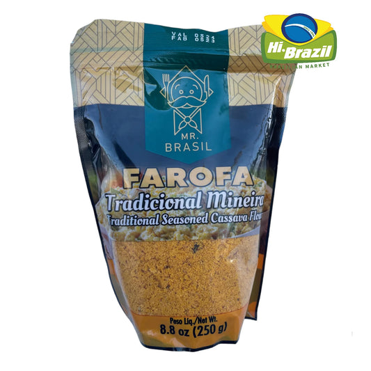 Mr. Brasil Farofa Tradicional Mineira 250 g