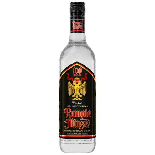 100 PROOF RUMPLE MINZE BERRY SCHAPPS LIQUEUR 1L