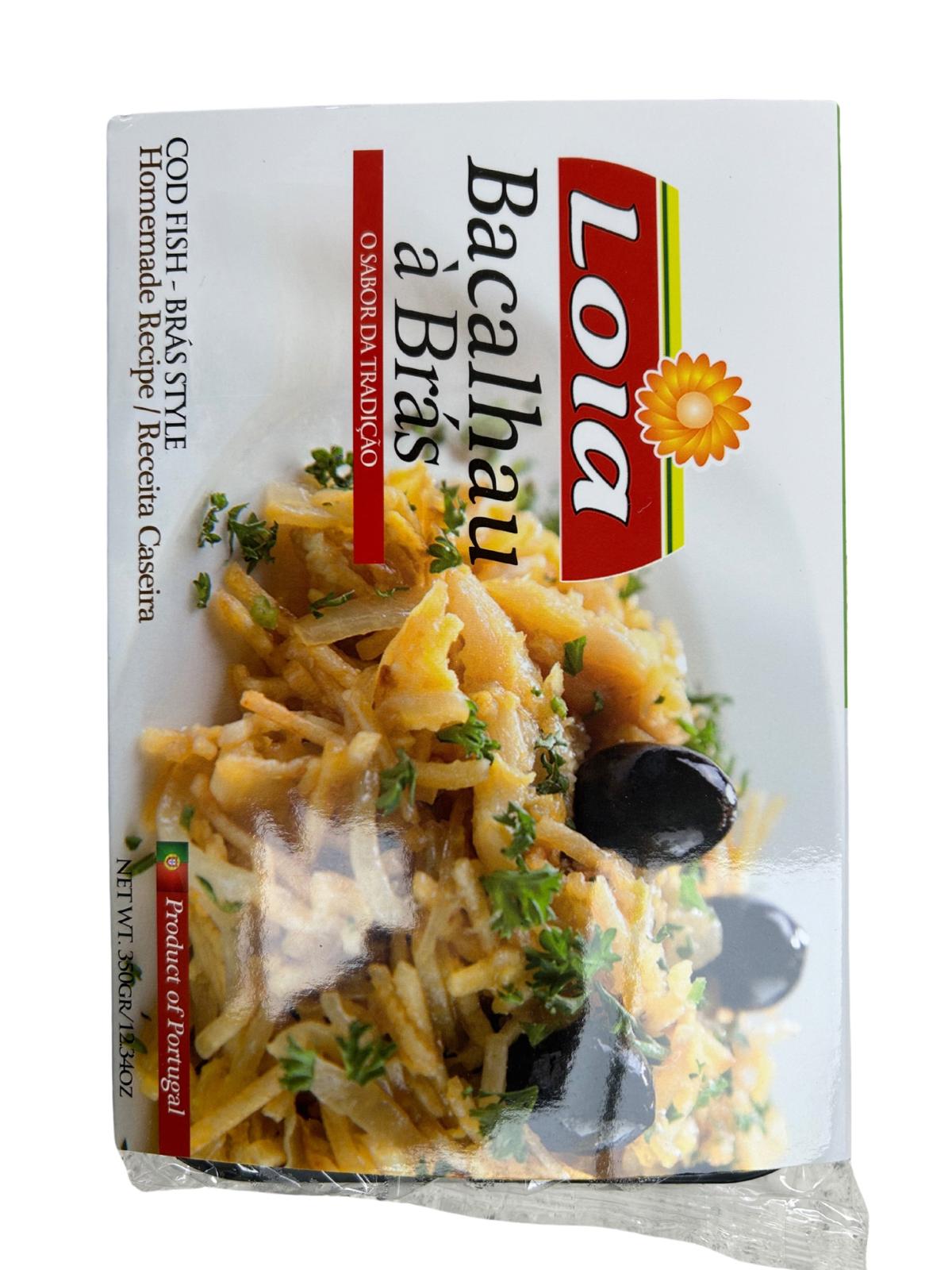 LOIA BACALHAU A BRAS 350G