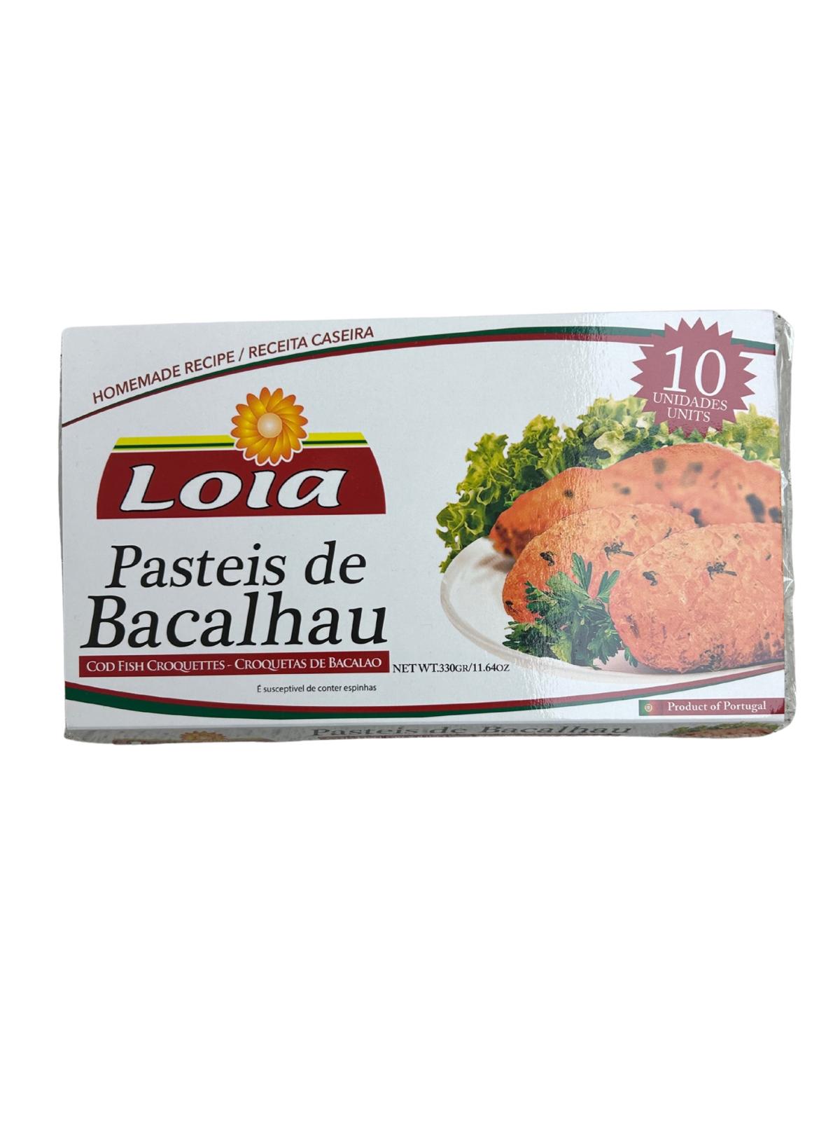 PASTEIS DE BACALAHAU LOIA 10PK