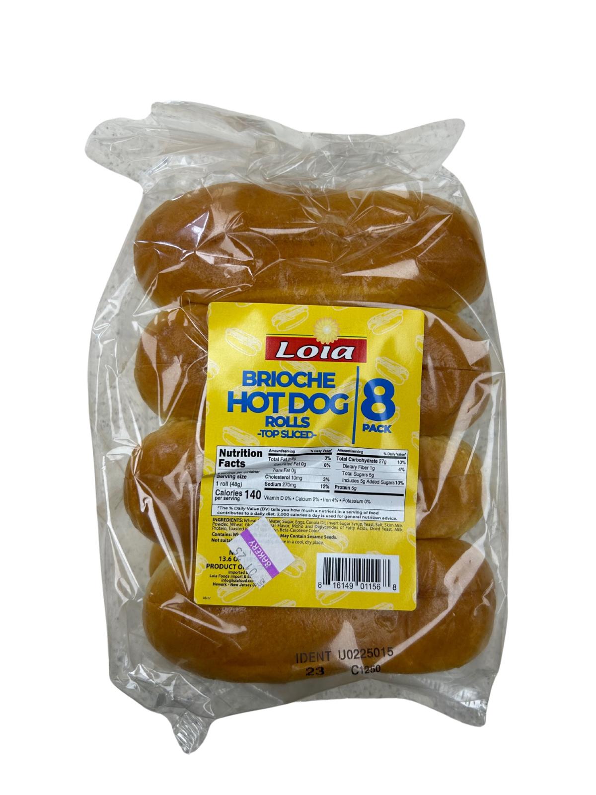 PAN DE PERRITO CALIENTE LOIA