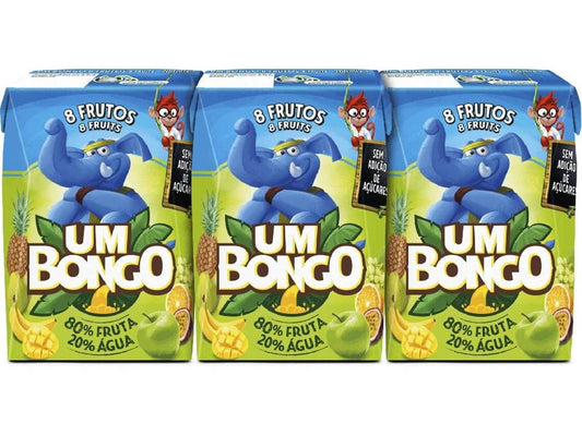 UM BONGO FRUTOS 3PK 200ML