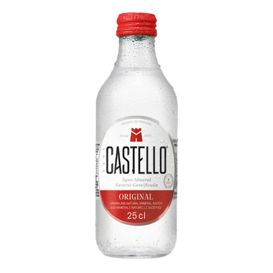Castello Original sparkling mineral water, single 250ml bottle