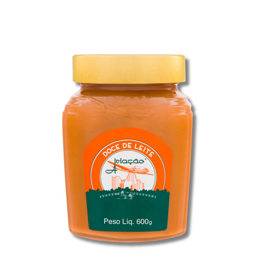 AVIAÇÃO DOCE DE LEITE 600G — GLASS JAR