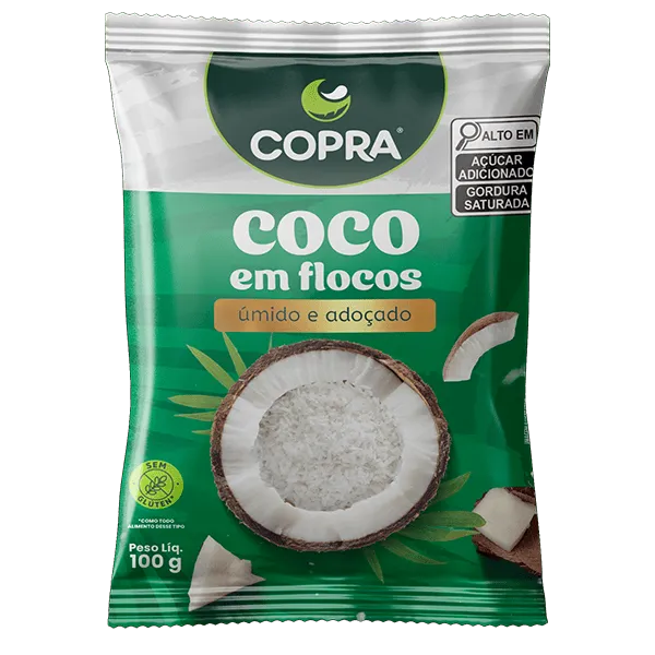 Copra COCO Em Flocos 100G