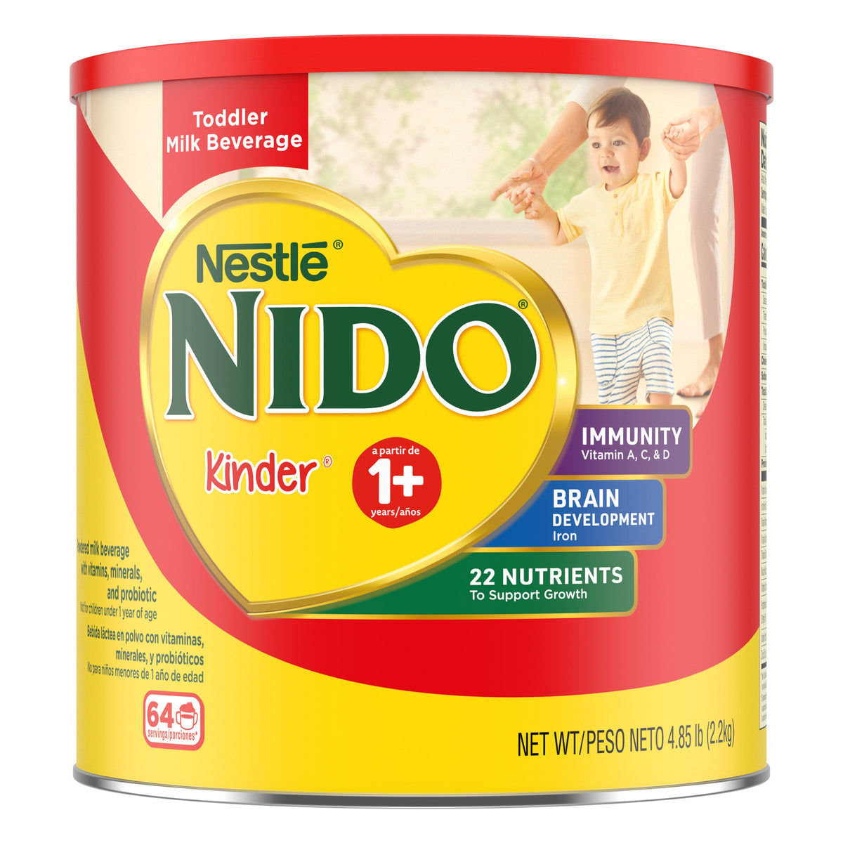 Nestle NIDO PWD KINDER 1+ 4.85 LB