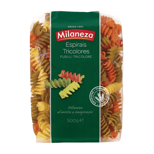 Milaneza ESPIRAIS TRICOLOR 500G