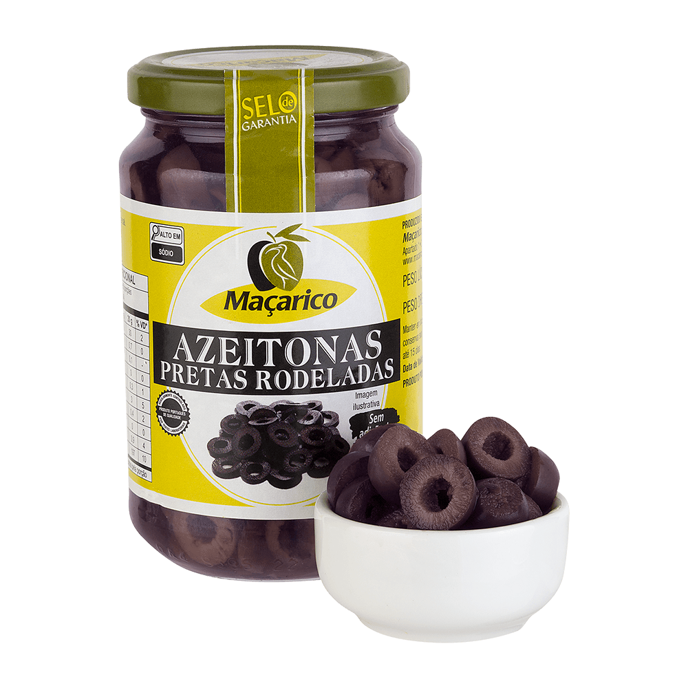 Macarico BLACK OLIVES SLICE 165G