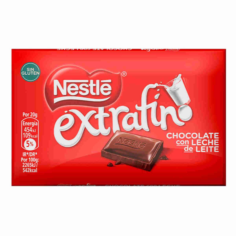 Nestle EXTRAFINO AO LEITE 20G