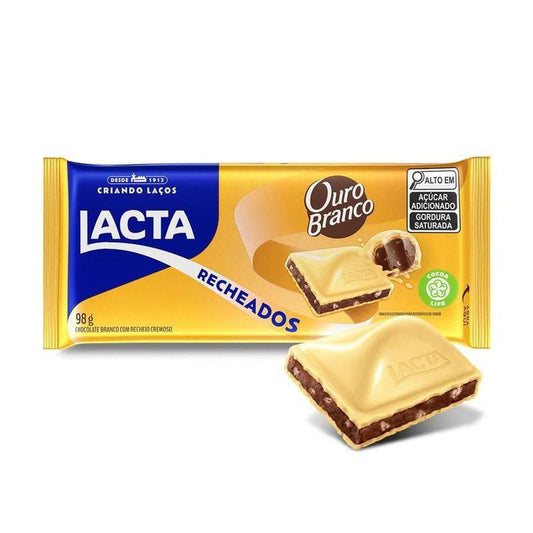 Lacta OURO BRANCO BARRA 98G