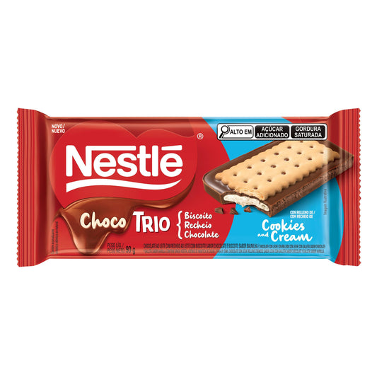 Nestlé CHOCO TRIO COOKIES CREAM 90G