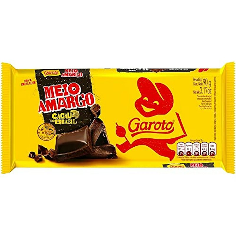 Garoto TABLETA MEIO AMARGO 90G