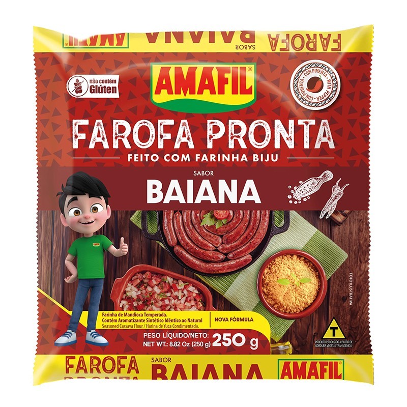 Amafil FAROFA MANDIOCA BAIANA 250G