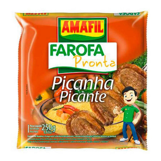 Amafil FAROFA PRONTA PICANHA PICANTE 250G