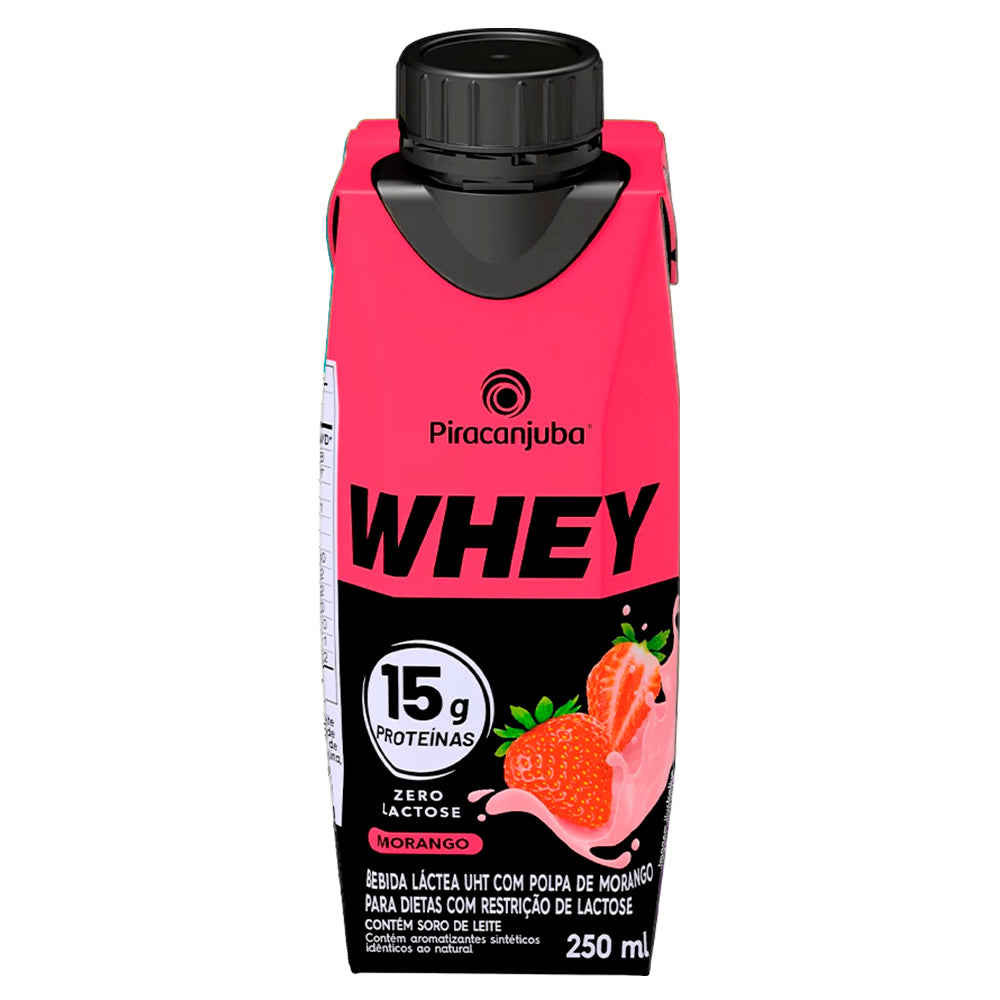 Piracanjuba WHEY PROT MORANGO 250ML