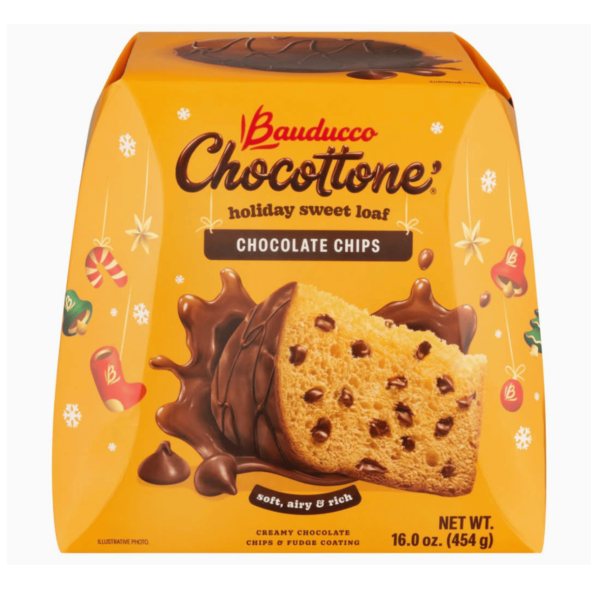 Bauducco PANETTONE W/ FUDGE 16OZ