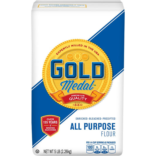 GOLD MEDAL ALL PURPOSE FLOUR 5 LBS