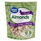 GREAT VALUE SLICED ALMONDS 4OZ