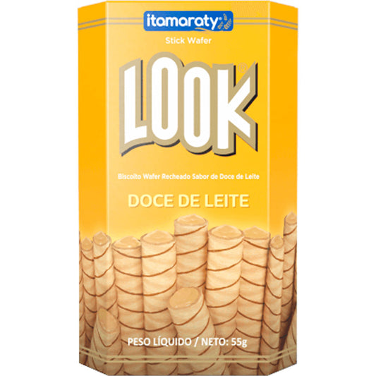 LOOK WAFER STICK DOCE LEITE 55G