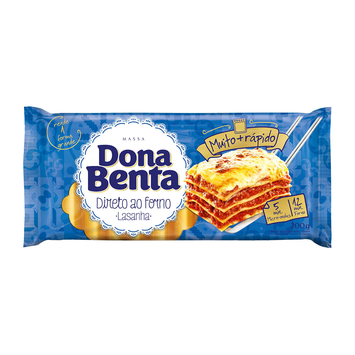 DONA BENTA LASAGNA OVEN READY 200G