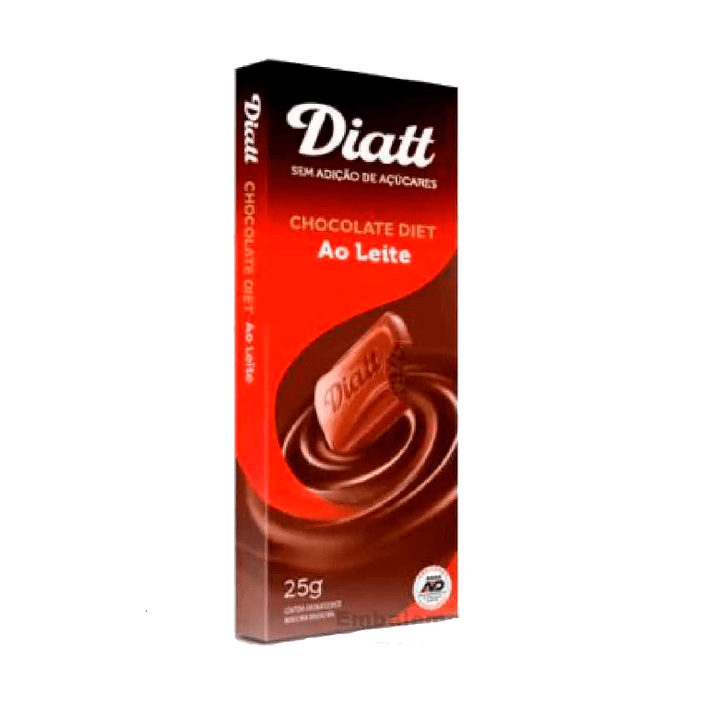 BEL DIATT TABLETA AO LEITE 25G