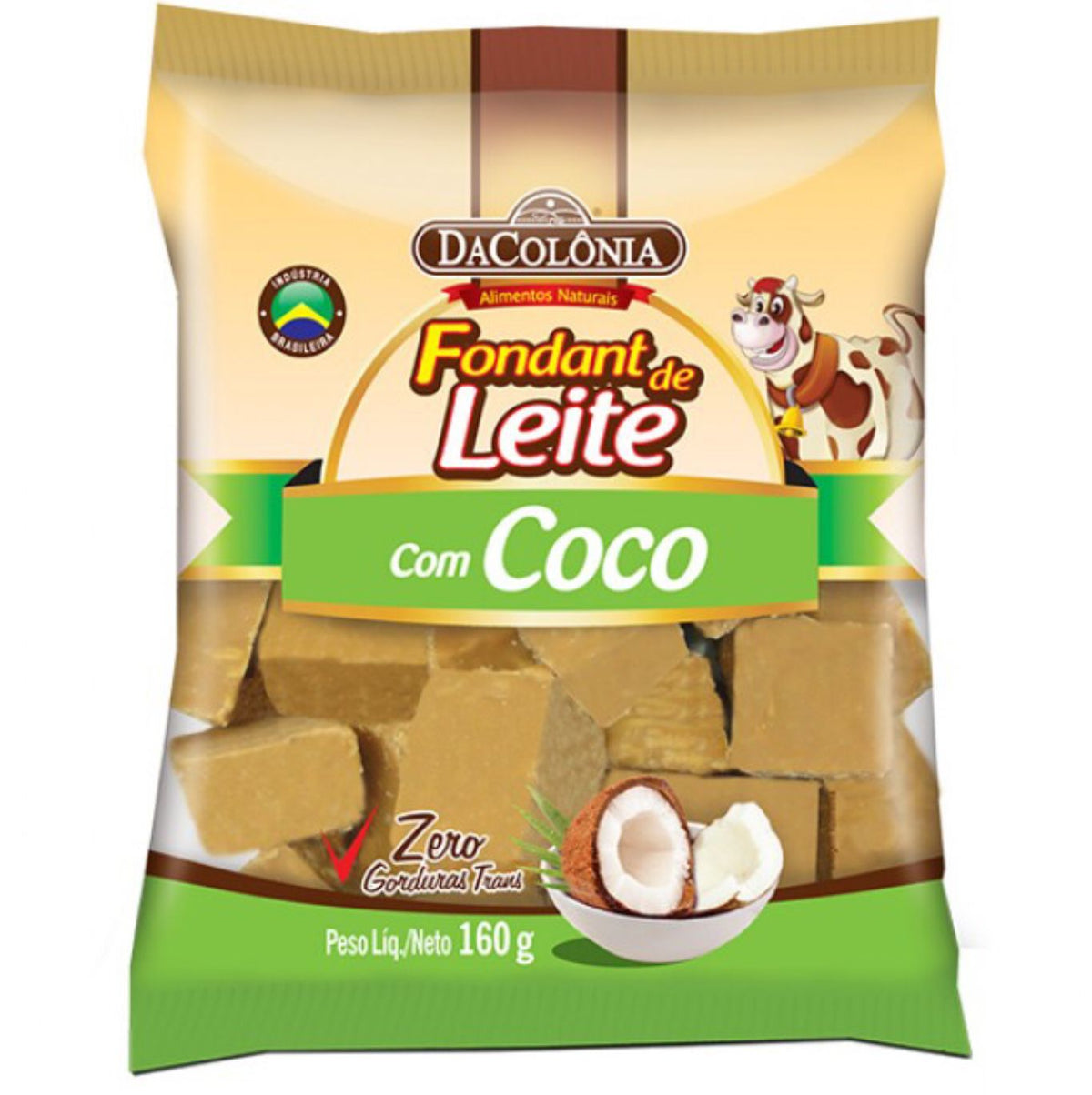 DA COLONIA FONDANT C/ COCO 160G