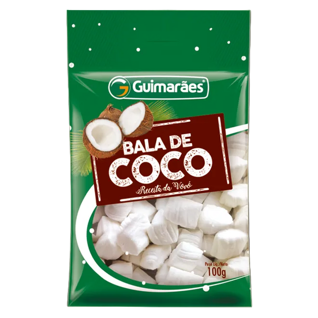 GUI BALA DE COCO 100G