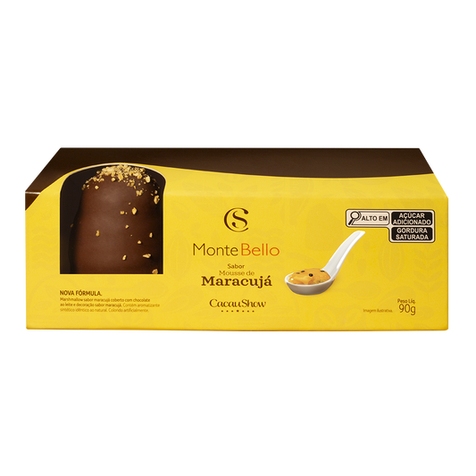 CACAU SHOW MOUSSE DE MARACUJA 90G