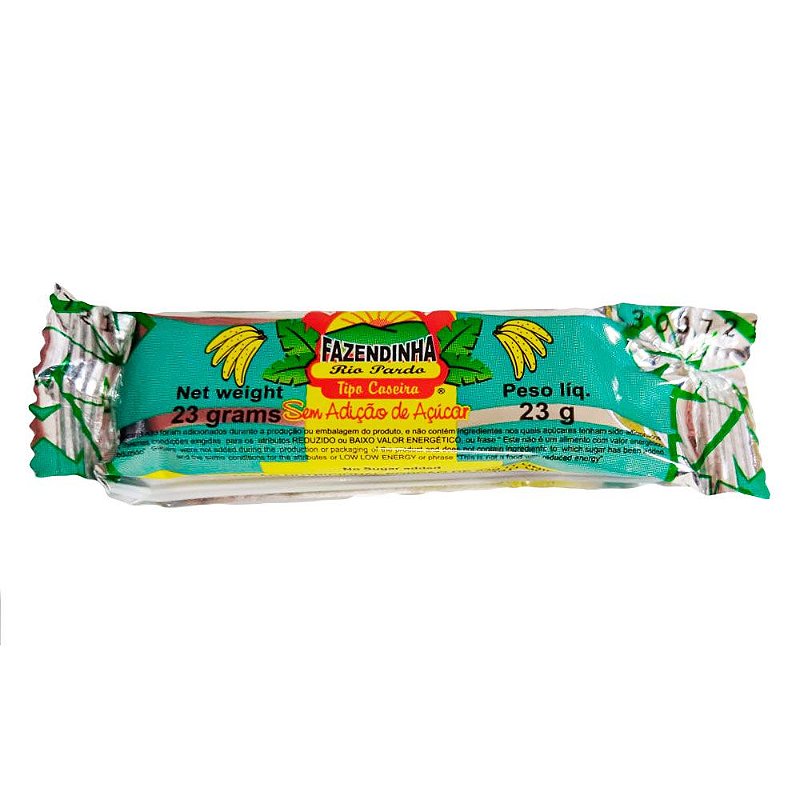 BANANINHA FAZENDINHA S/AZUCAR 23G