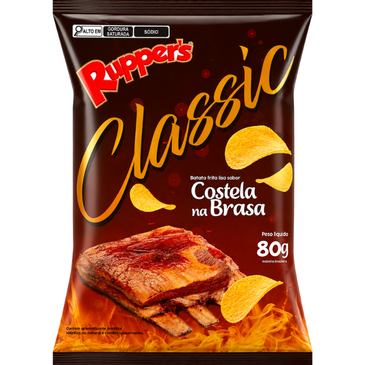 RUPPER CHIPS BRSIL RIBS 80G