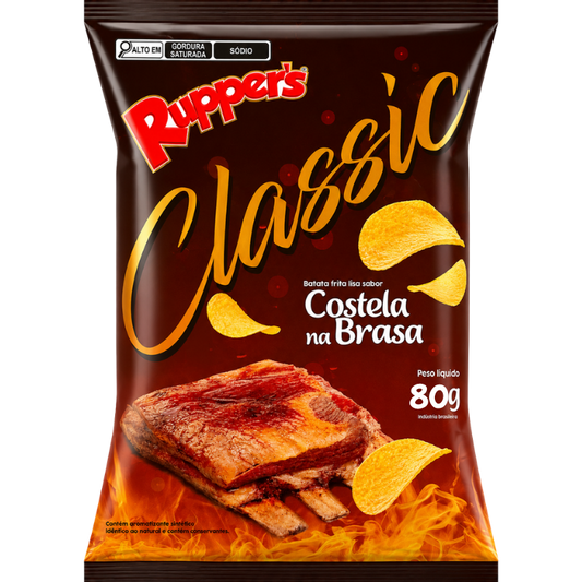 RUPPER CHIPS BRSIL RIBS 80G