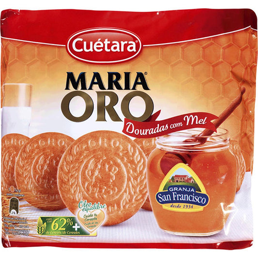 CUETARA MARIA ORO CON MEL 600G