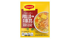 SOPA MAGGI DE POLLO CON FIDEOS 2.11 OZ
