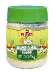 PIRATA TEMPERO CASEIRO SEM PIMIENTO 450G