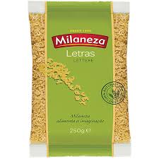 MILANESA LETRAS 250G