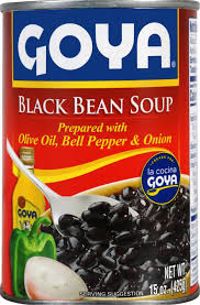 SOPA DE FRIJOLES NEGROS GOYA 15 OZ