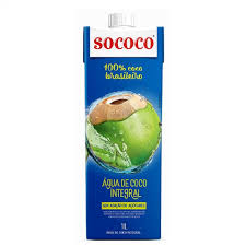 SOCOCO AGUA DE COCO 1 L