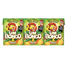 UM BONGO LARANJA 3PK 200ML