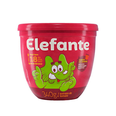 EXTRACTO DE TOMATE ELEFANTE 340 GR