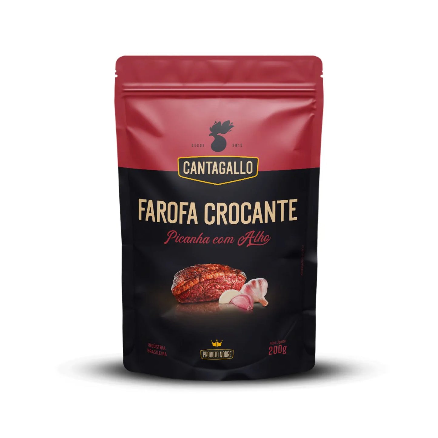 CantaGallo Farofa Crocante Picanha com Alho 200 g